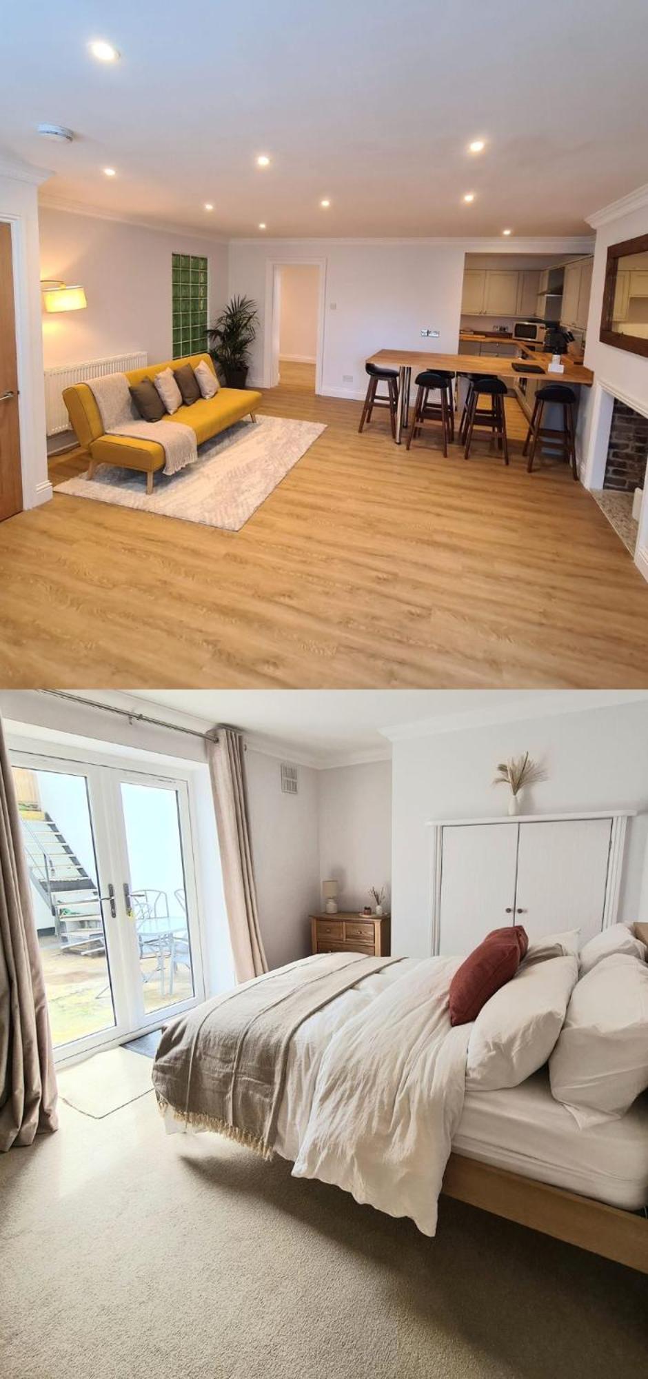 Luxury, Spacious 3 Bedroom, Beachfront With Parking & Courtyard - Shoreside *
